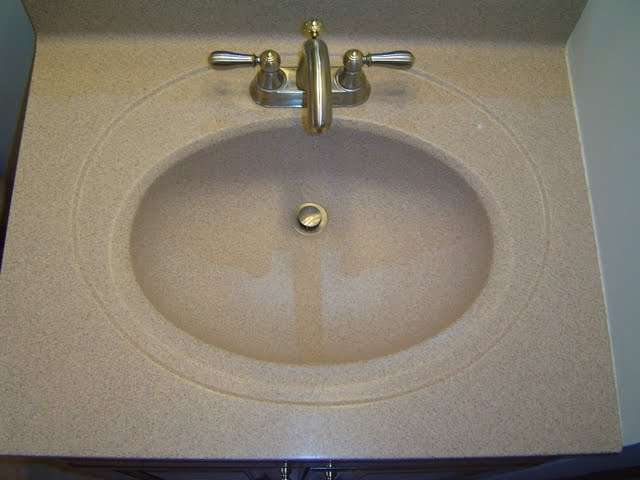 deco style bathroom sink