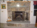 Natural Stone Fireplace