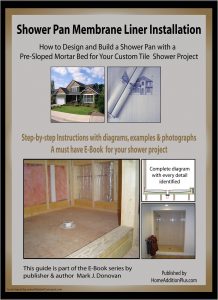 Shower Pan Membrane Liner Installation eBook