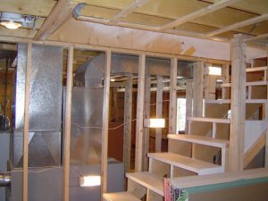 Remodeling your home, and as in this case, finishing a basement.