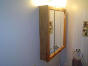 How to install a medicine cabinet