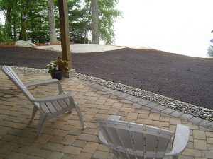How to build patio with concrete pavers.