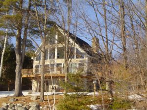 A picture of our first Lake Winnipesaukee Vacation Home.