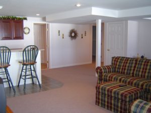 Replace a dropped ceiling in the basement with a drywall ceiling
