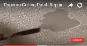 How to remove popcorn ceiling