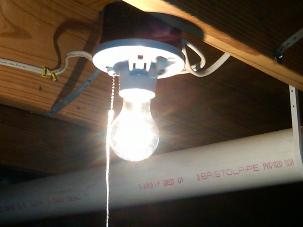 Replacing a Pull Chain Light Switch Fixture