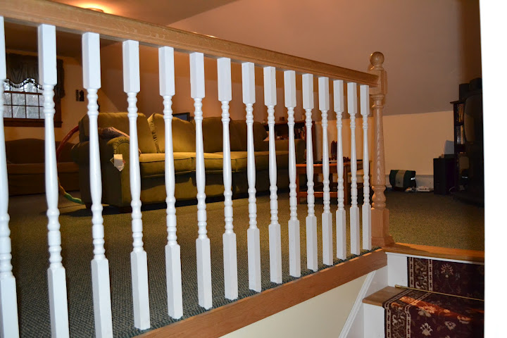 Stair Railing Ideas - HomeAdditionPlus.com