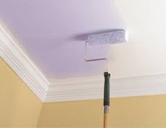 Painting a ceiling