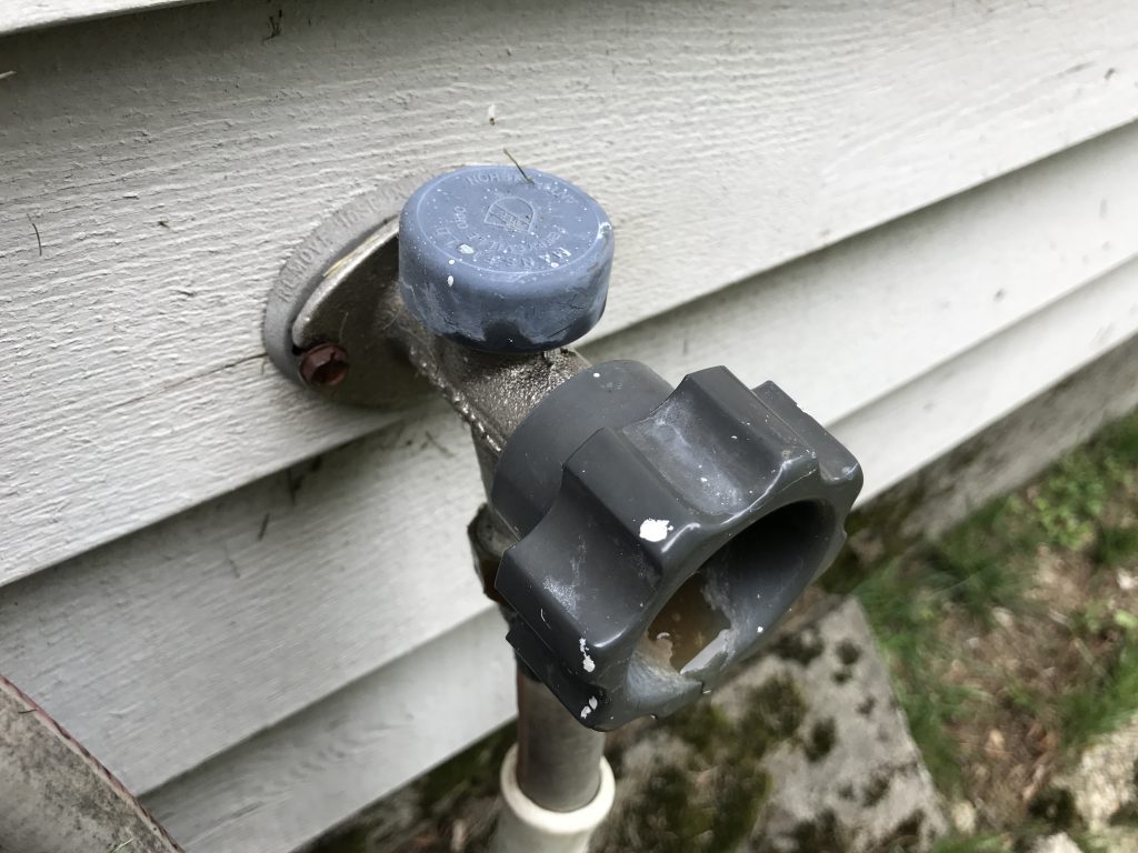 How to Repair Silcock when Leaks from Cap on Top - HomeAdditionPlus.com