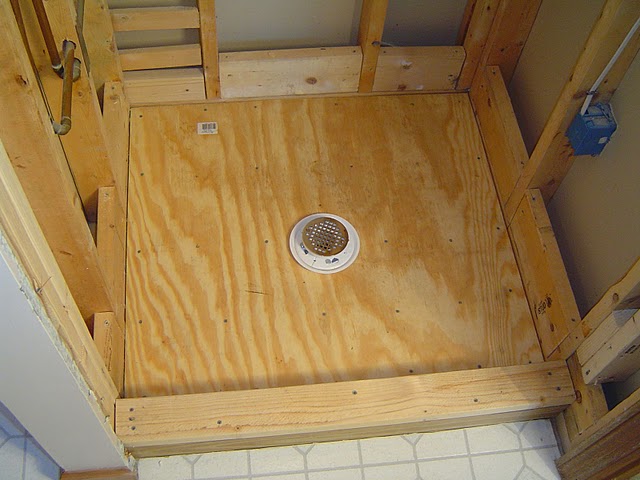 How to Build a Shower Pan Liner - HomeAdditionPlus.com