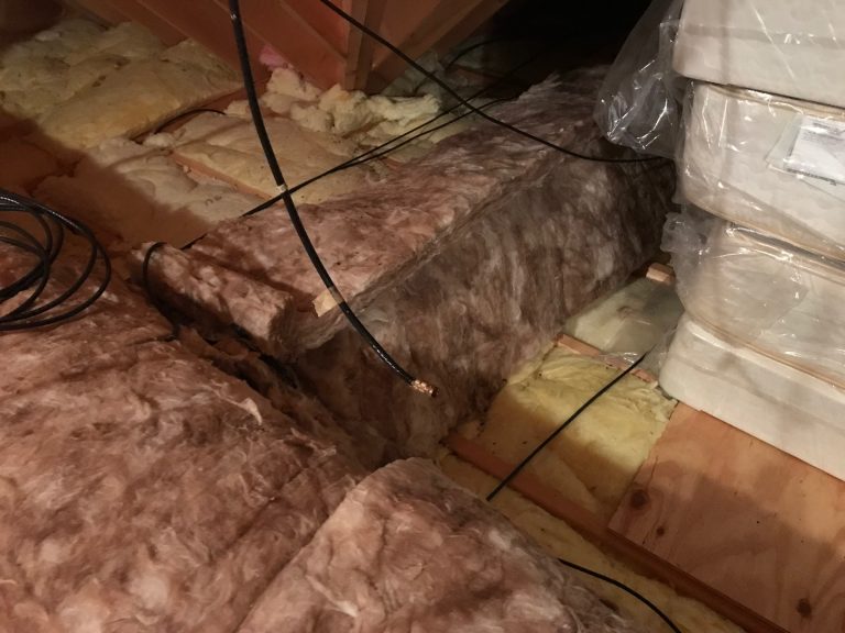 Condensation on HVAC Flex Tubing Ductwork in Attic